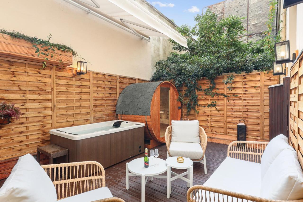 Suite Luxueuse Avec Jardin Prive Sauna Et Jacuzzi Paryż Zewnętrze zdjęcie